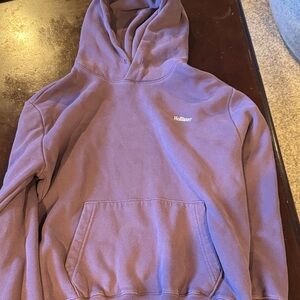Hollister Men's Lavender Hoodie